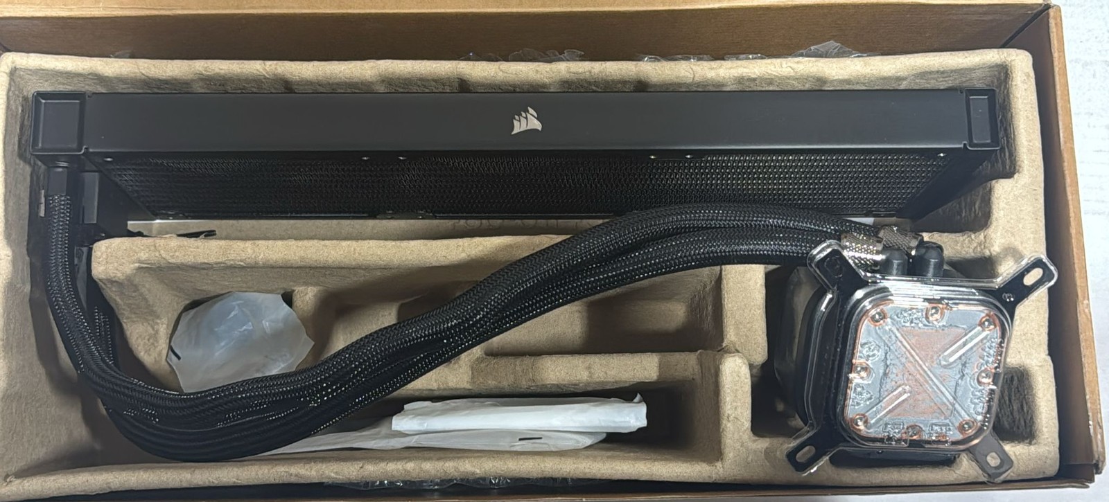 CORSAIR iCUE Link H150i Liquid CPU Cooler AIO 360MM  - No Fans (/RT6-24415-H1...