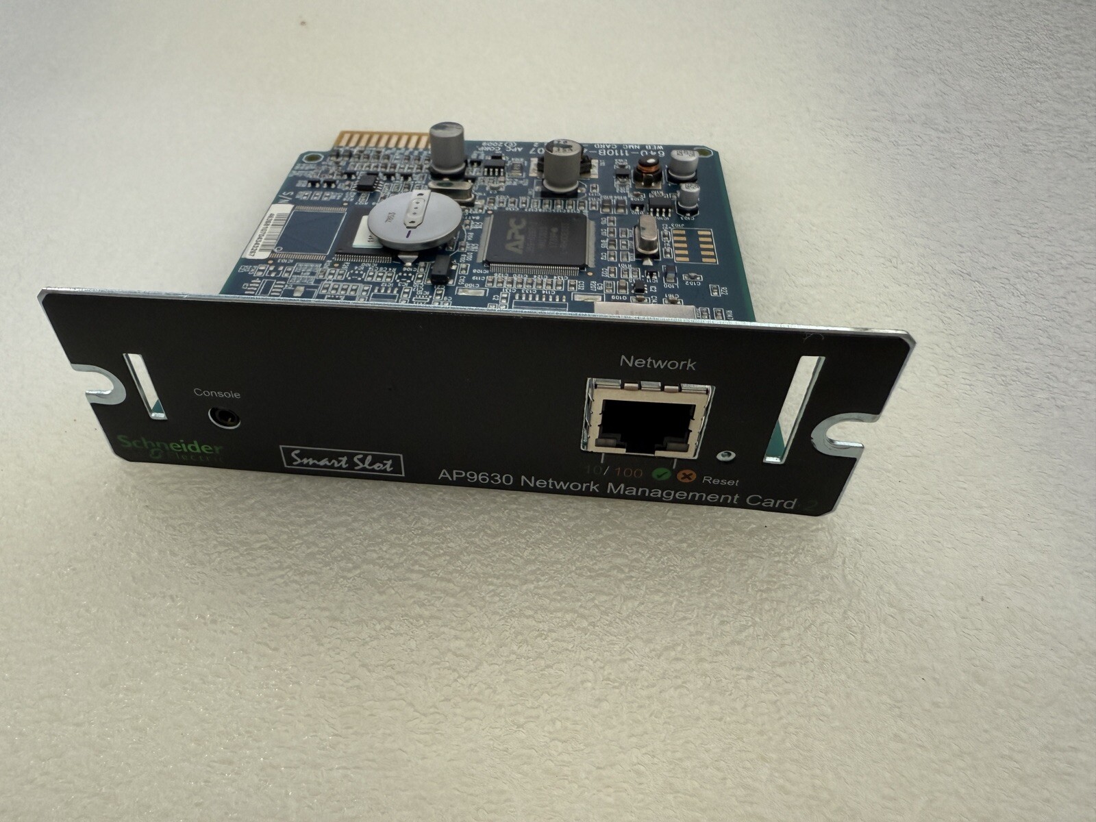 APC Smart Slot AP9630 UPS Network Management Card 2 LAN RJ45