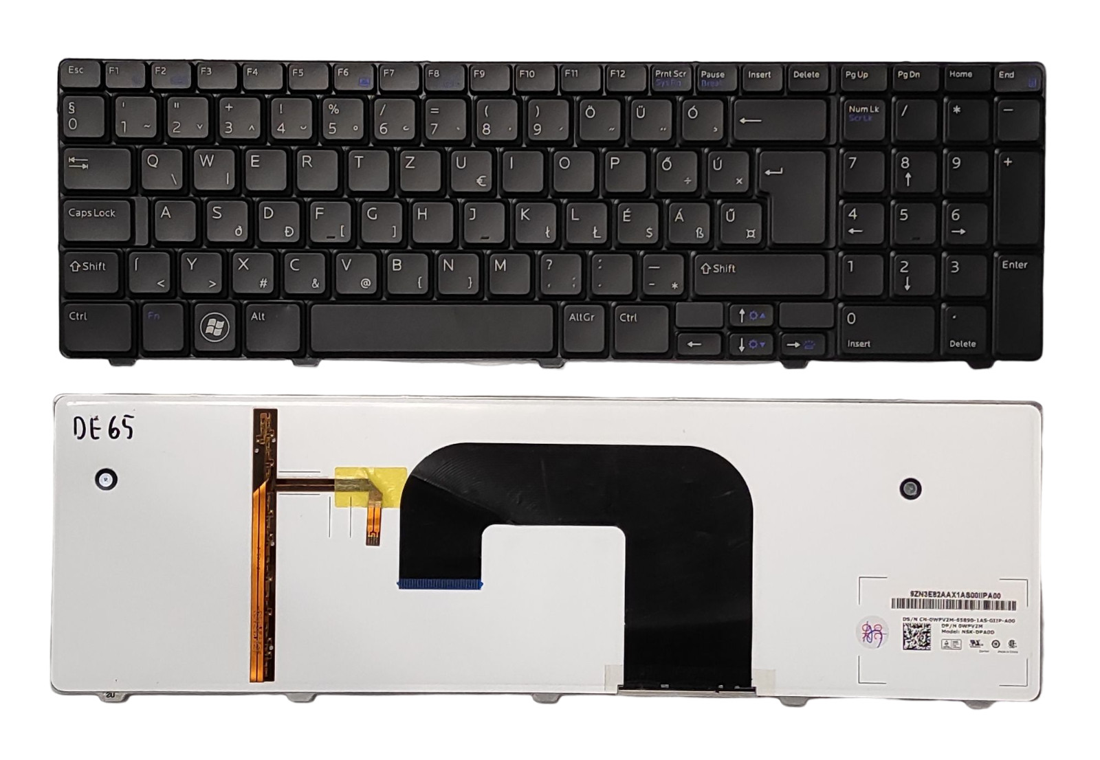 New Genuine HUNGARIAN keyboard Dell Vostro 3700