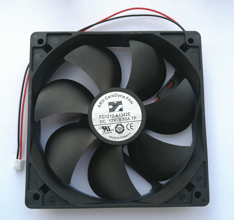 1X 2PIN power supply Cooling Fan FD1212-A1342E DC 12V 0.55A TP 12025