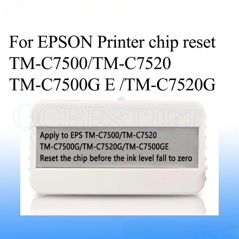 Chip Resetter For EPS TMC7500 C7520 C7510G C7520G Maintenance Tank Chip Resetter
