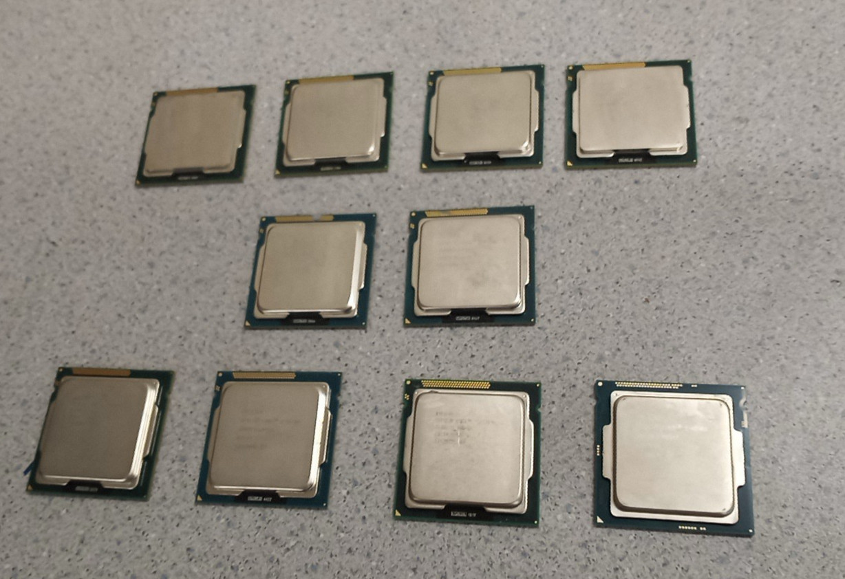 Lot of 10PCs Intel Core i5 Mix Generation and Speeds CPU