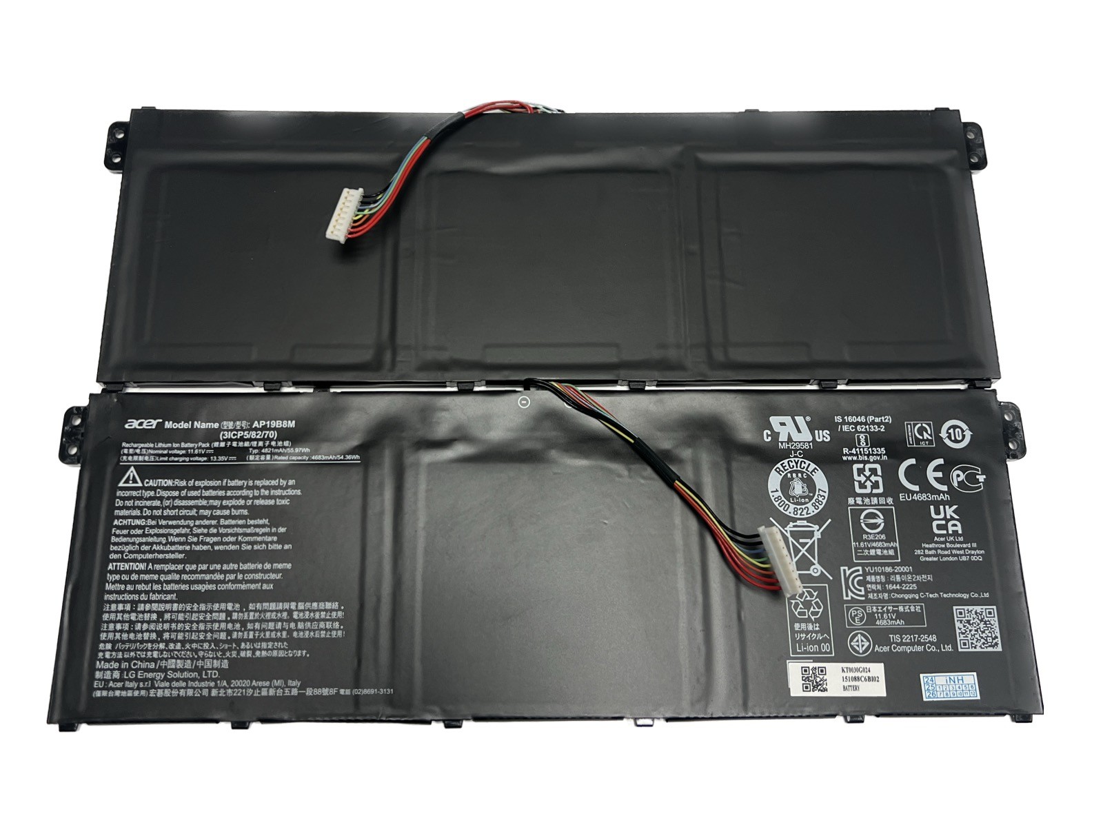 New Original AP19B8M Battery for Acer TravelMate P4 TMP414-51 Swift 3 SF314-59