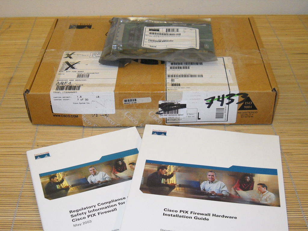 NEW Cisco PIX-4FE-66 4xFastEthernet for PIX-515 PIX-515E Firewall NEW OPEN BOX