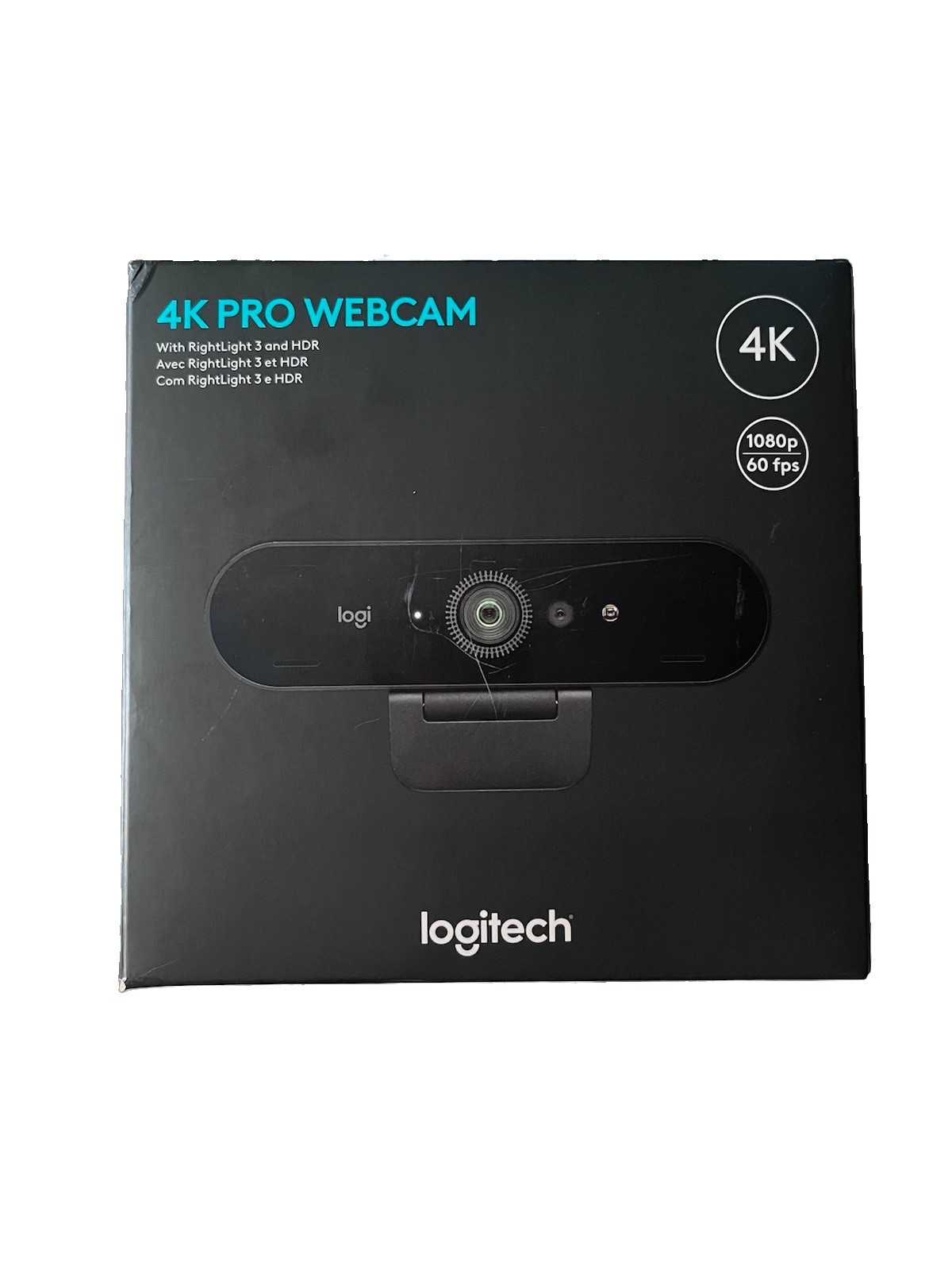 Logitech 4K Pro Magnetic Webcam for Pro Display XDR - Black