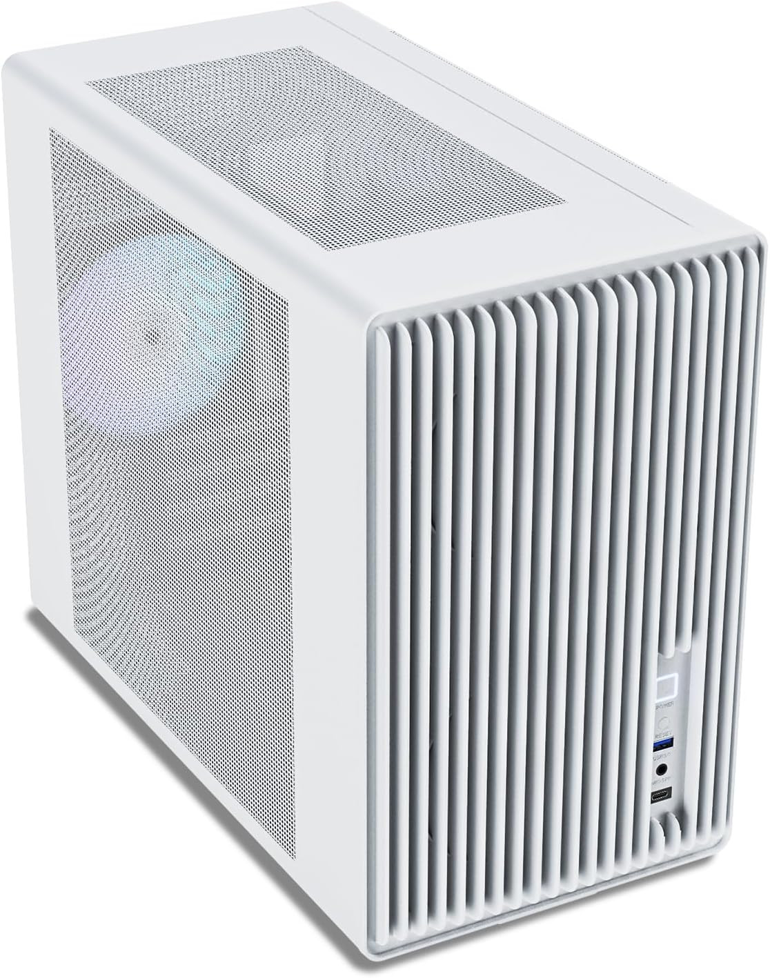 Caja PC M06 Gaming Micro-ATX Mini-ITX malla flujo aire GPU 355mm USB Tipo-C