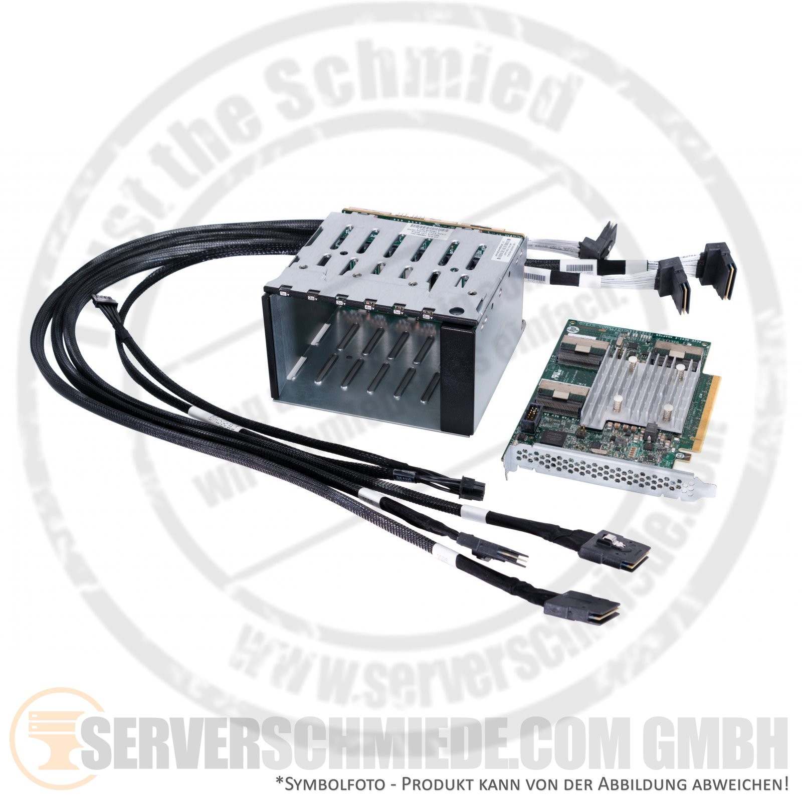 HP ProLiant DL380 DL560** ML350 Gen9 NVMe 6x U.2 SFF 2.5" Bay Enablement Kit 774