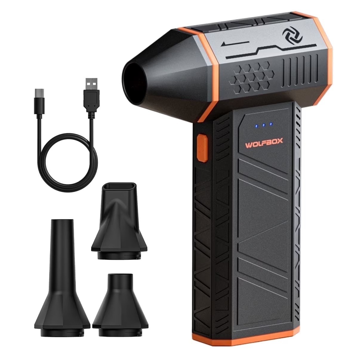 WOLFBOX MegaFlow 50 | 110000RPM | 3-Gear Adjustable | Fast Charging