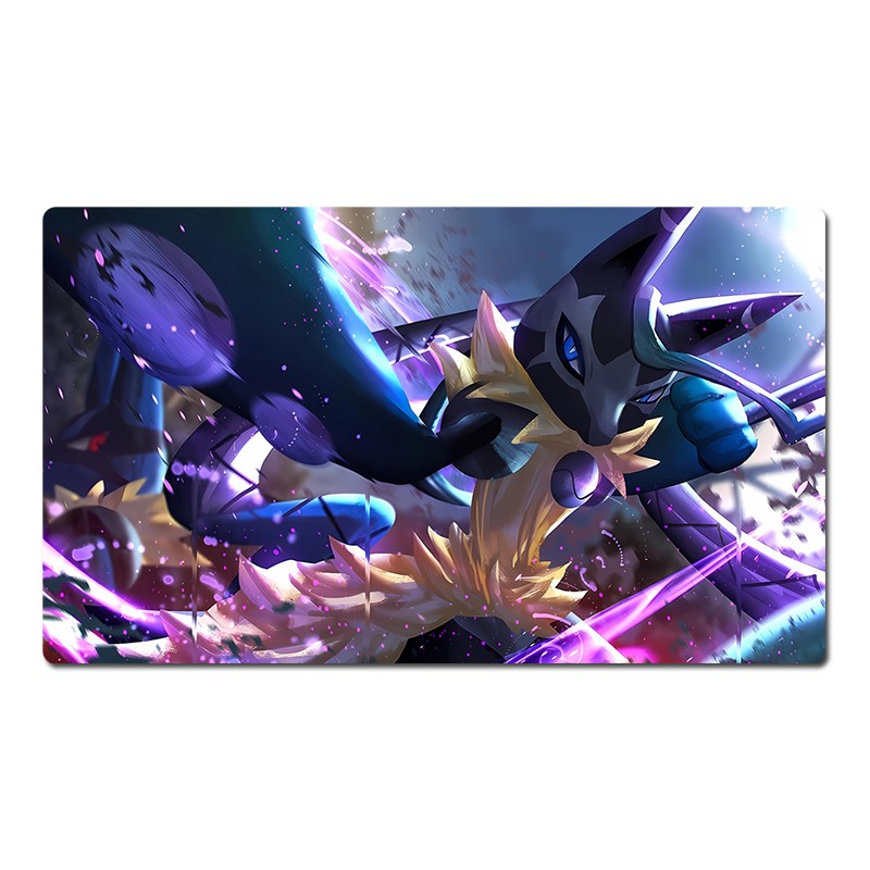 Lucario Board Game Pokemon Table Playmat TCG CCG Mat Gaming Play Pad Mousepad