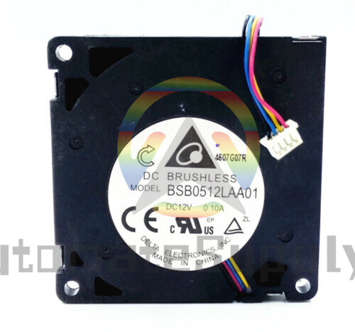 DELTA BSB0512LAA01 12V 0.10A 50*50*10mm 5010 4-pin PWM turbo blower cooling fan