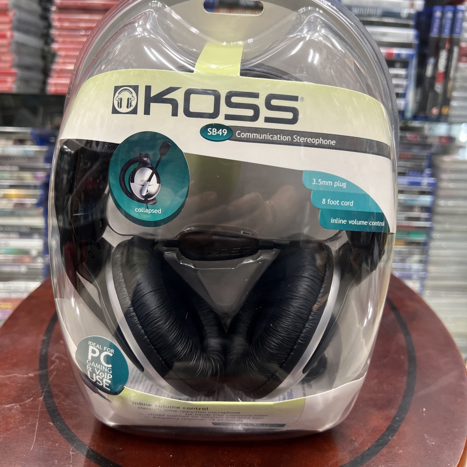 Koss SB-45 Silver/Black Headband Headsets