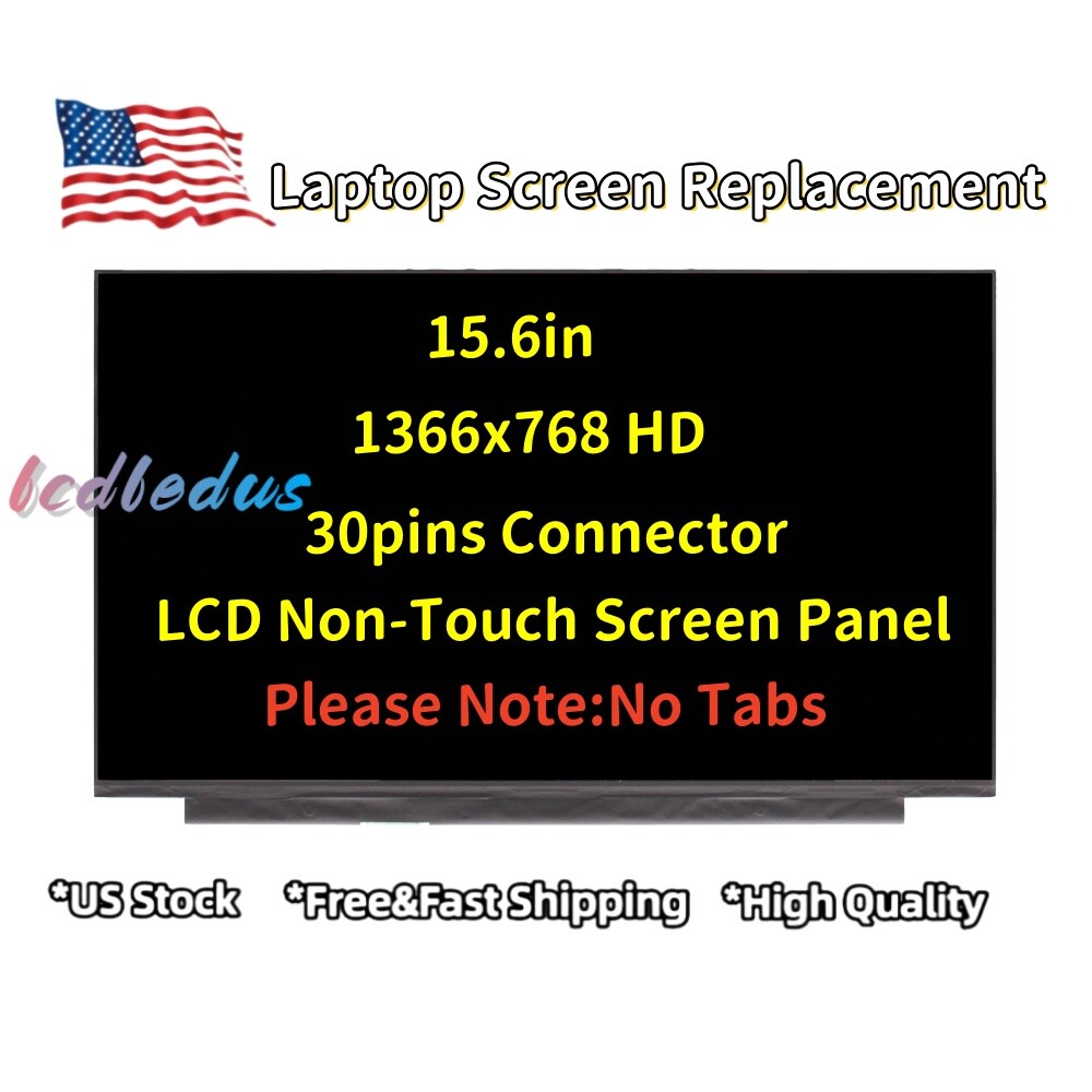 New HP 15-DW0033NR 15-DW0037WM 15-DW0045NR 15.6" HD LCD LED Screen Non-Touch