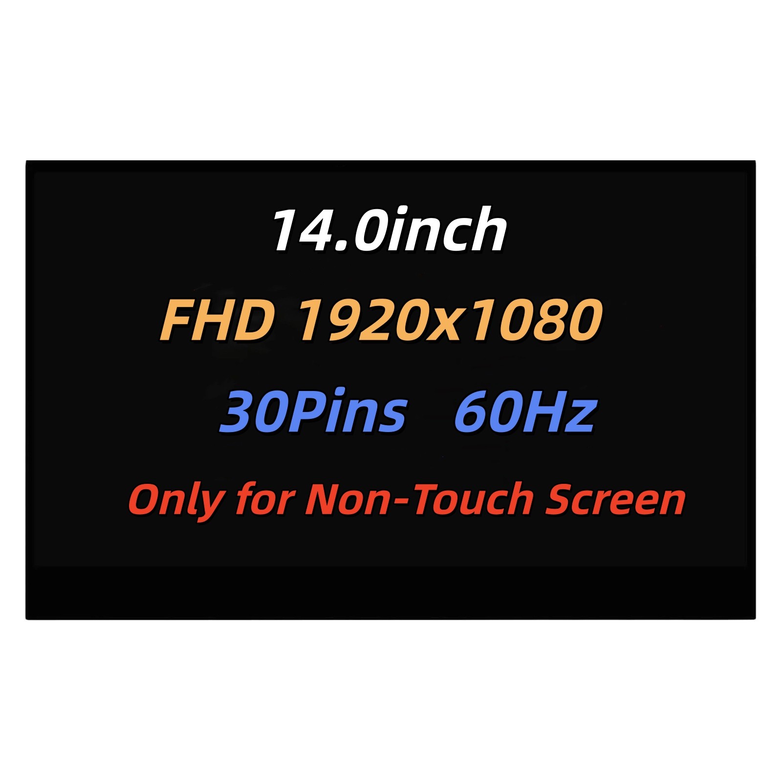 For Lenovo FRU 01EN101 01EN223 01ER058 01HW839 Led Lcd Screen 14" FHD 30Pin
