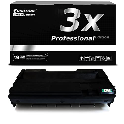 Eurotone 3x Toner Cartridge Compatible for Ricoh Black xK-eco#310