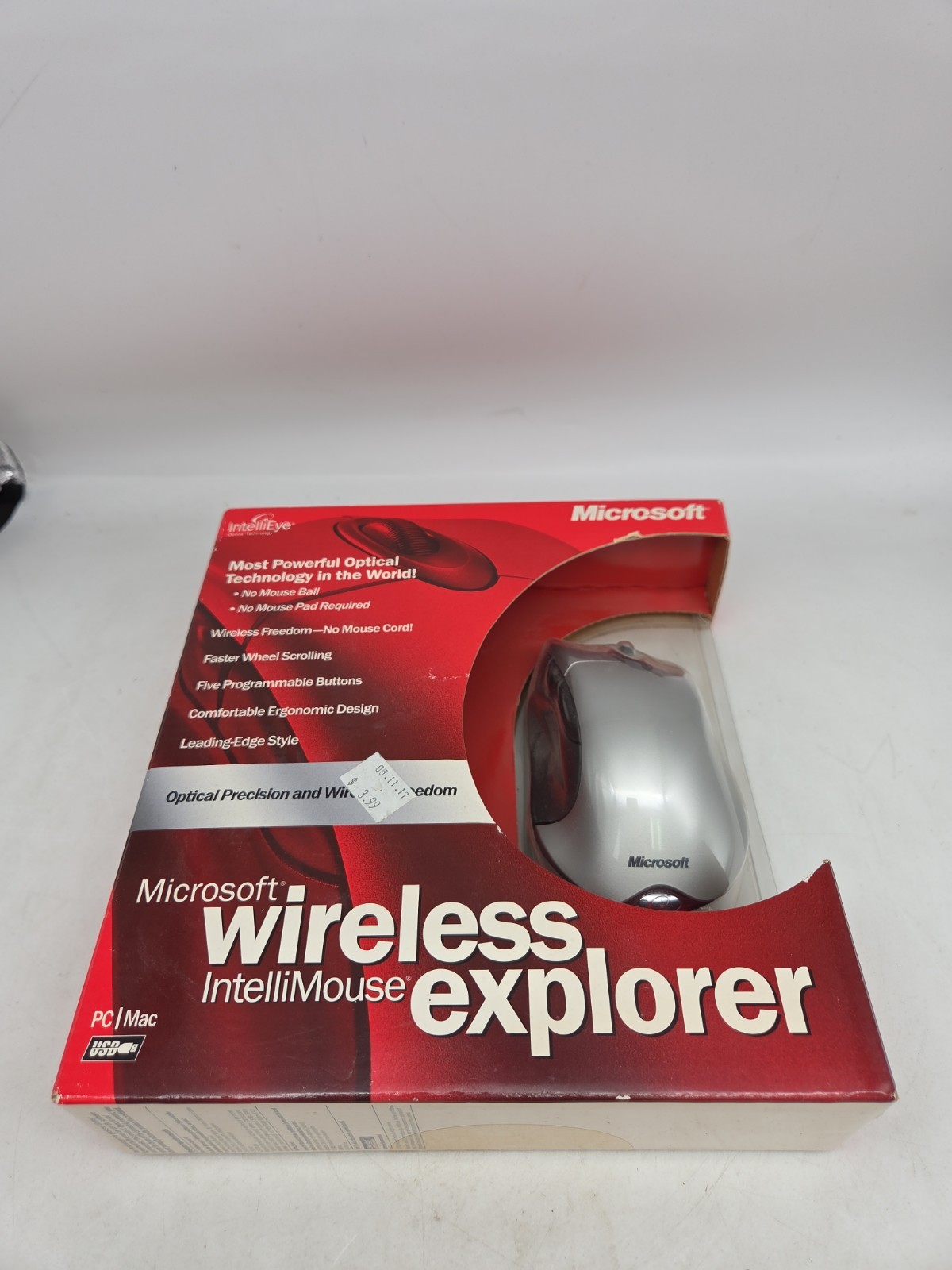 [NIB] Microsoft Wireless IntelliMouse Explorer IntelliEye MO3-00001