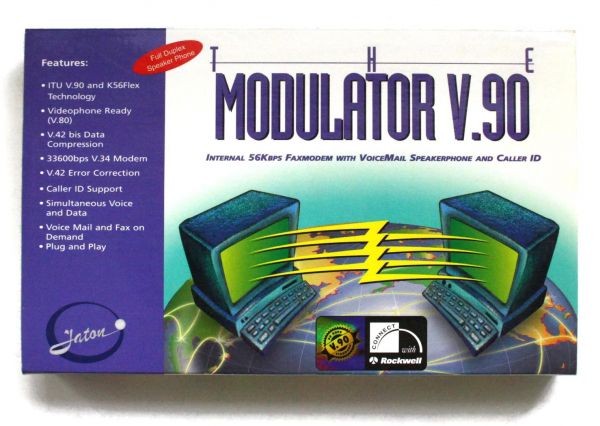 Modulator v.90 56k modem isa sound card, 6r5dr23
