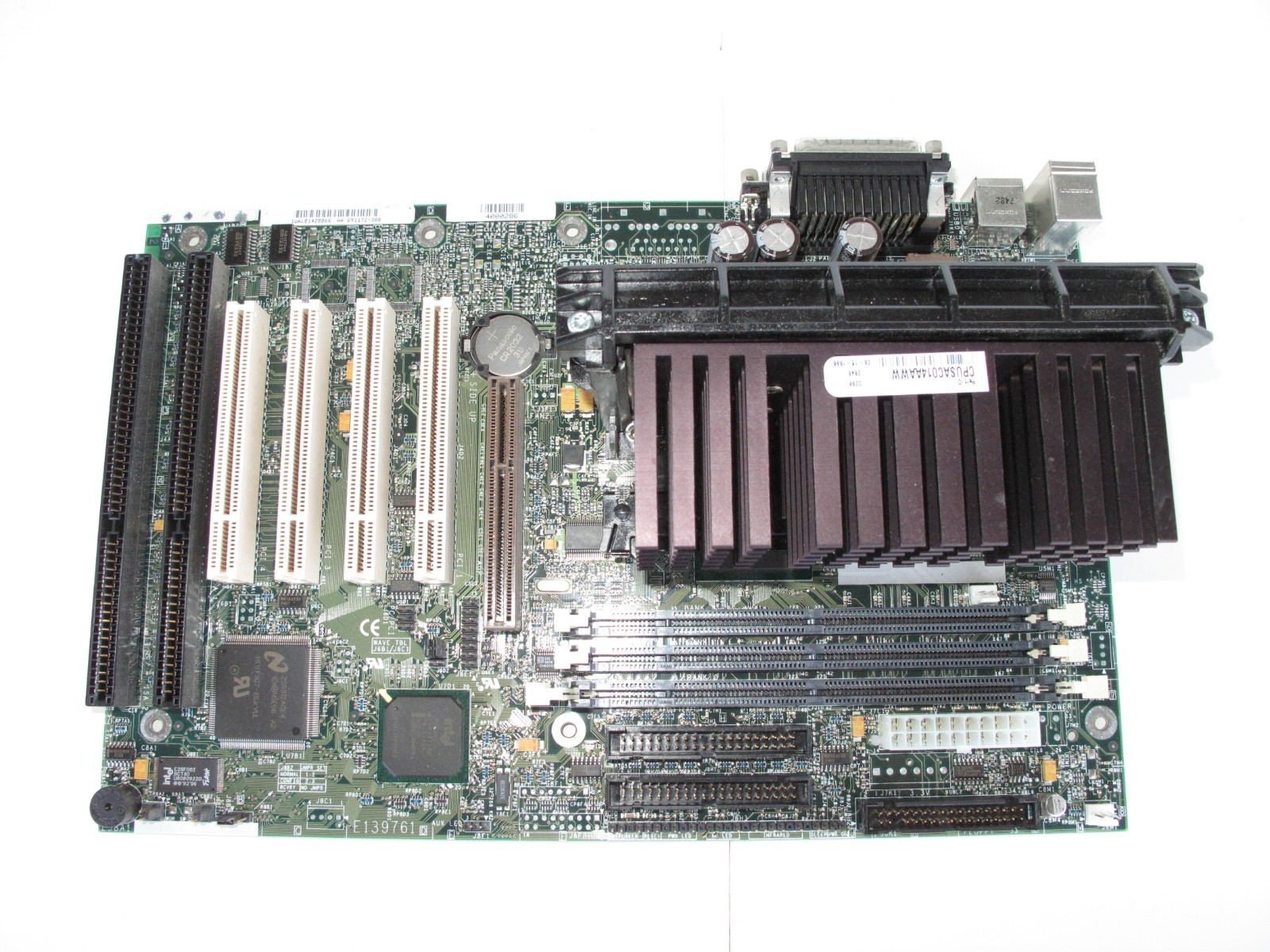 GATEWAY INTEL 691172-308 MOTHERBOARD with PENTIUM II CPU