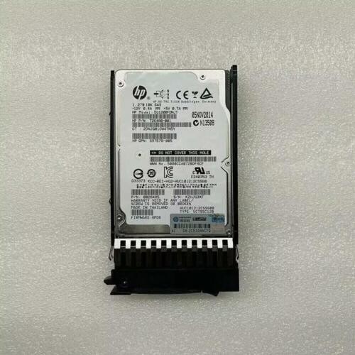 HPE 718160-B21 1.2TB 718291-001 10K 2.5" SAS 6Gbps Dual Port ENT HDD Hard Disk