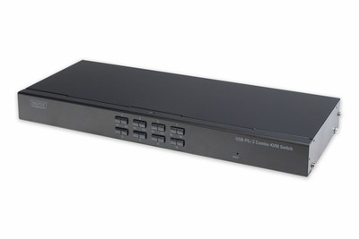 DS-23200-2 DIGITUS USB-PS/2 Combo KVM Switch ~D~