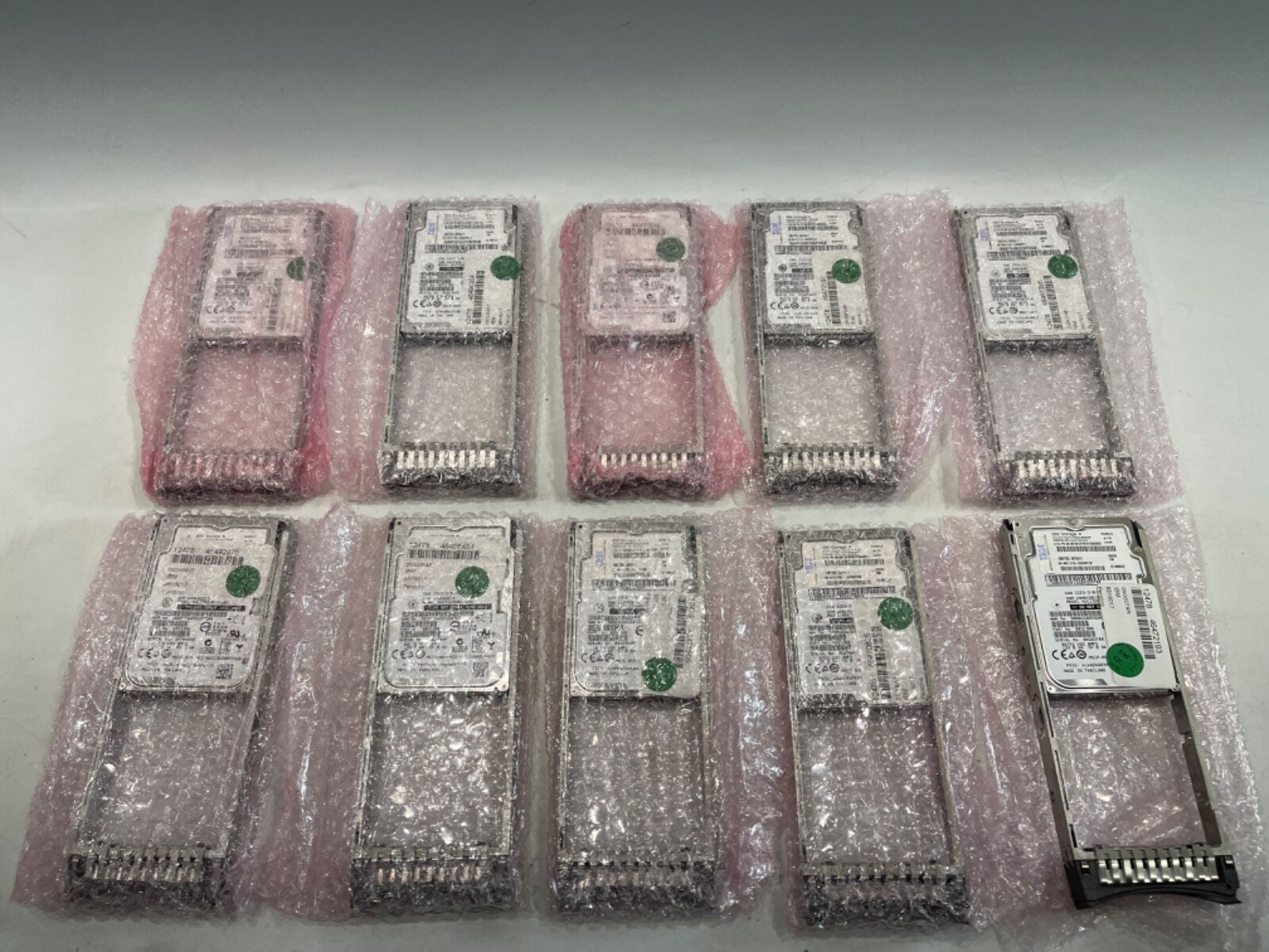 Lot of 10 98Y6017 IBM 600GB SAS2 6.0Gb/s 15K SFF Enterprise Hard Drive