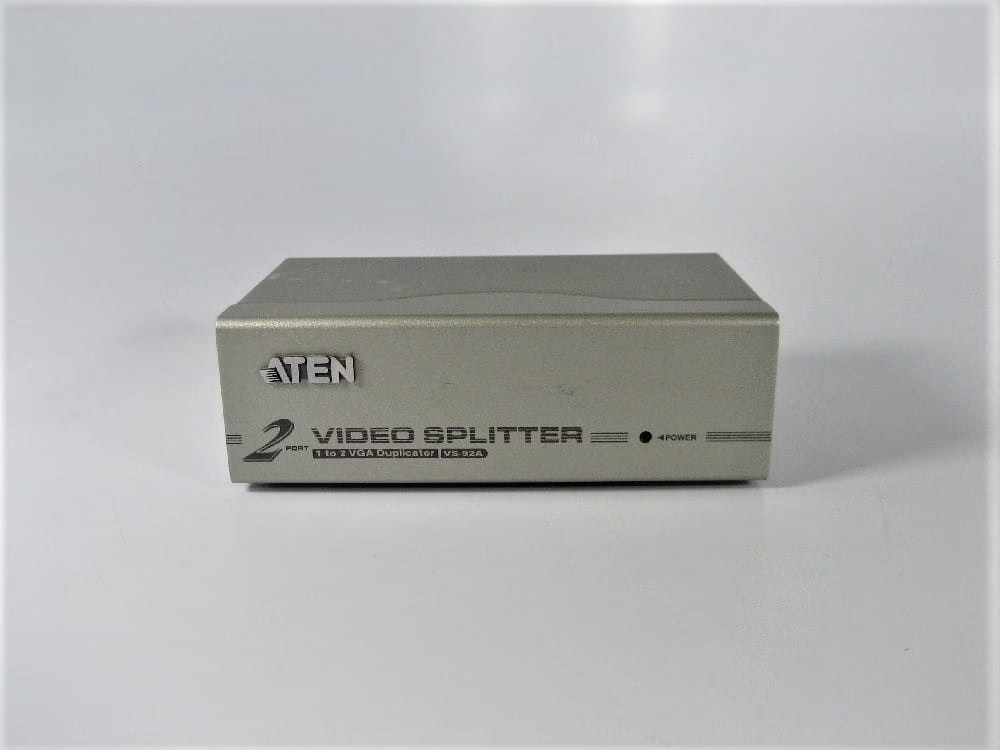 Aten - 2-Port Video Splitter - 1920 x 1440@60Hz - VS-92-A - Used - 