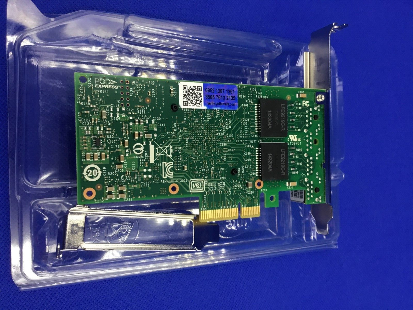 Original Intel I350-T4V2 1GbE Ethernet Server Adapter I350-T4V2BLK with Hologram