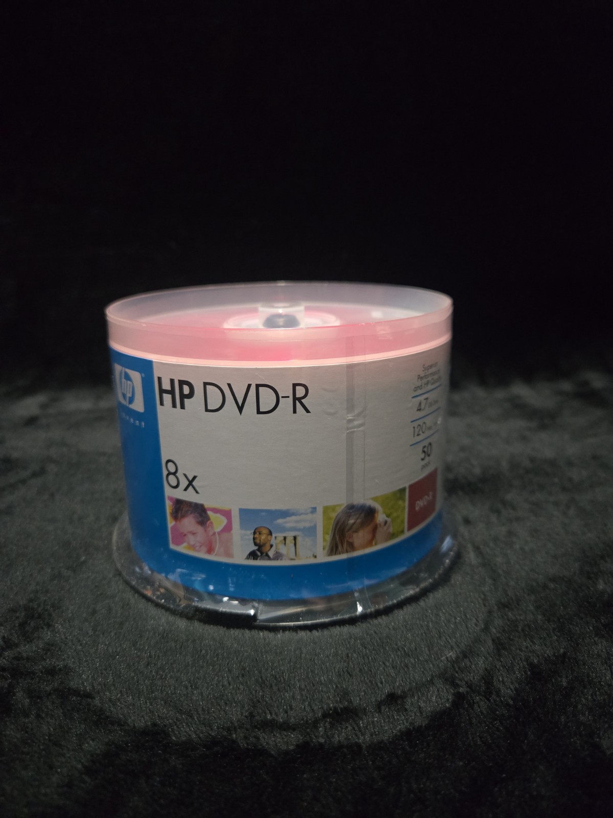 HP DVD-R  4.7GB 120Min  8X New Sealed 50 Pack Spindle