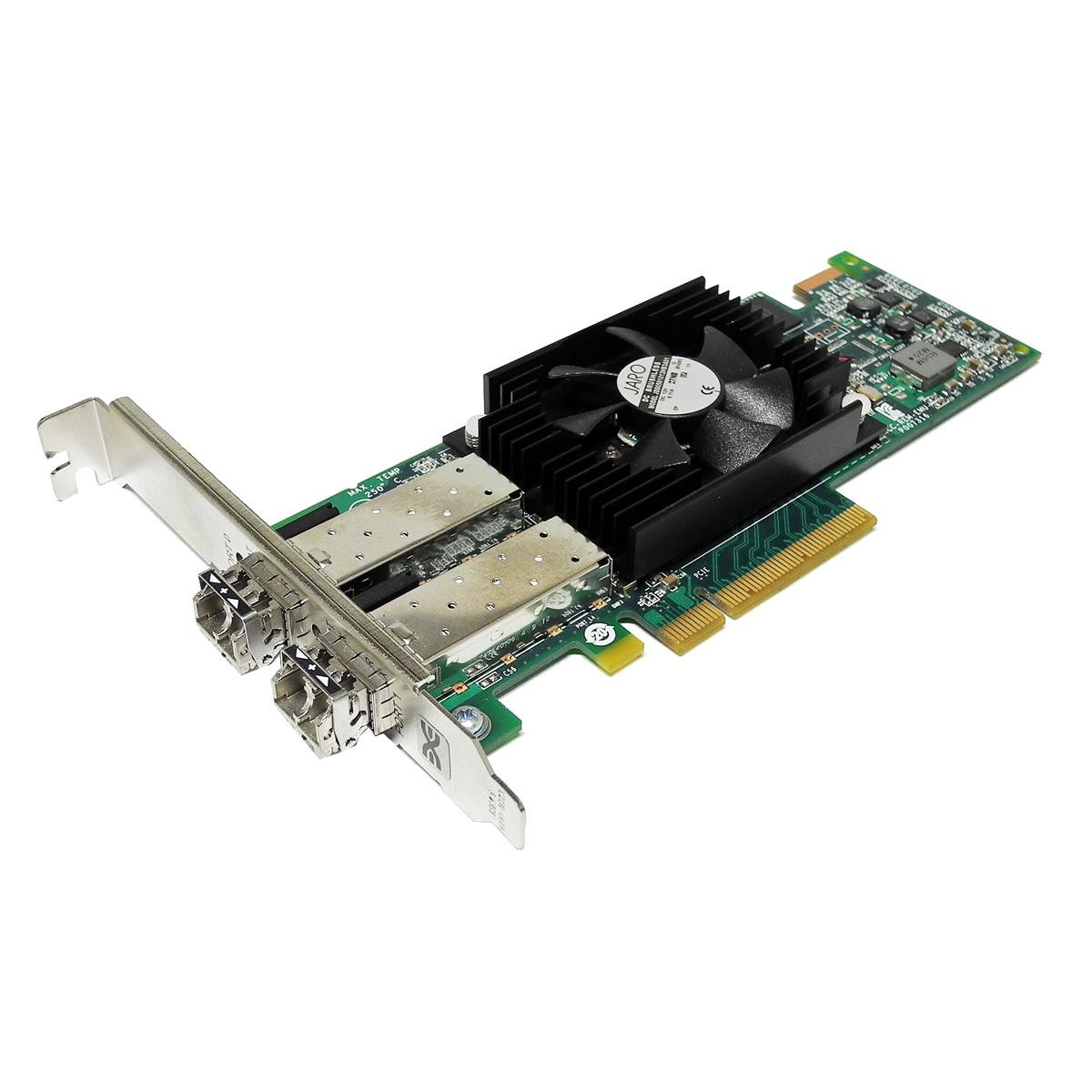 DELL Emulex LPE16002 Dual Port 16Gb/s PCIe x8 FC Host Bus Adapter 0F3VJ6 FP