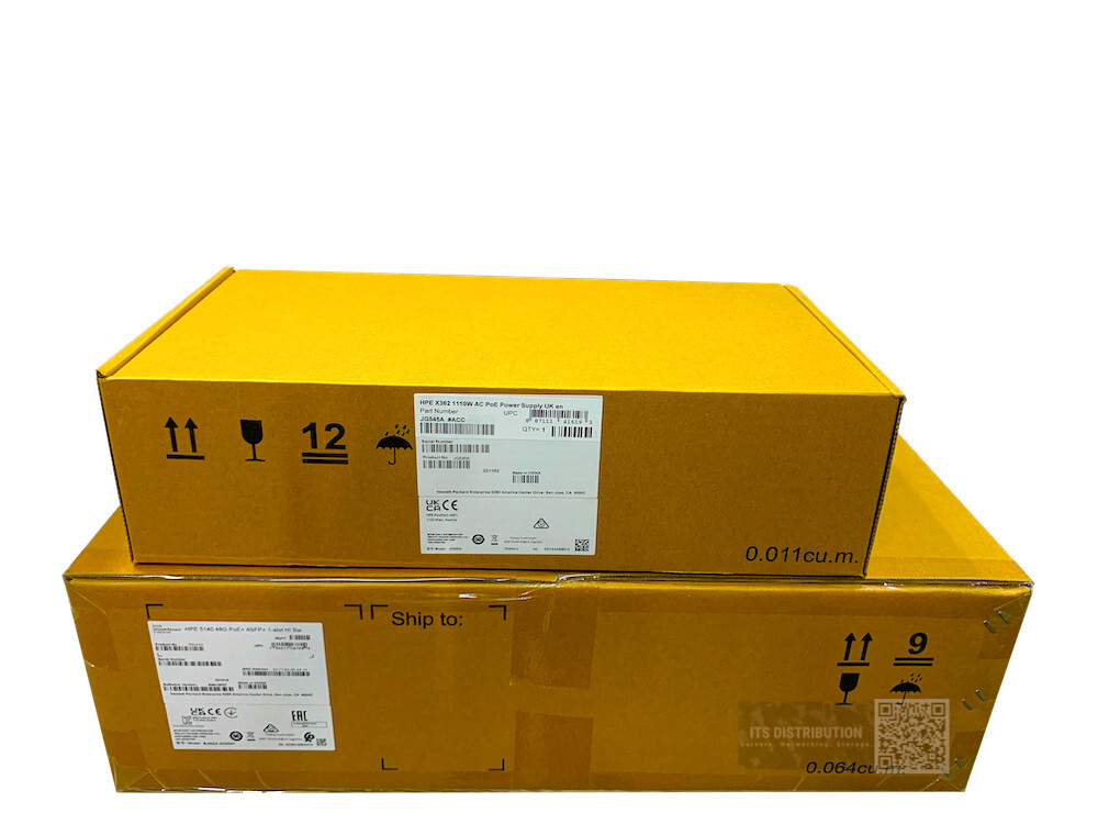 R9L64A I New PSU + HPE FlexNetwork 5140 48G PoE+ 4SFP+ 1-Slot HI Switch JG545A