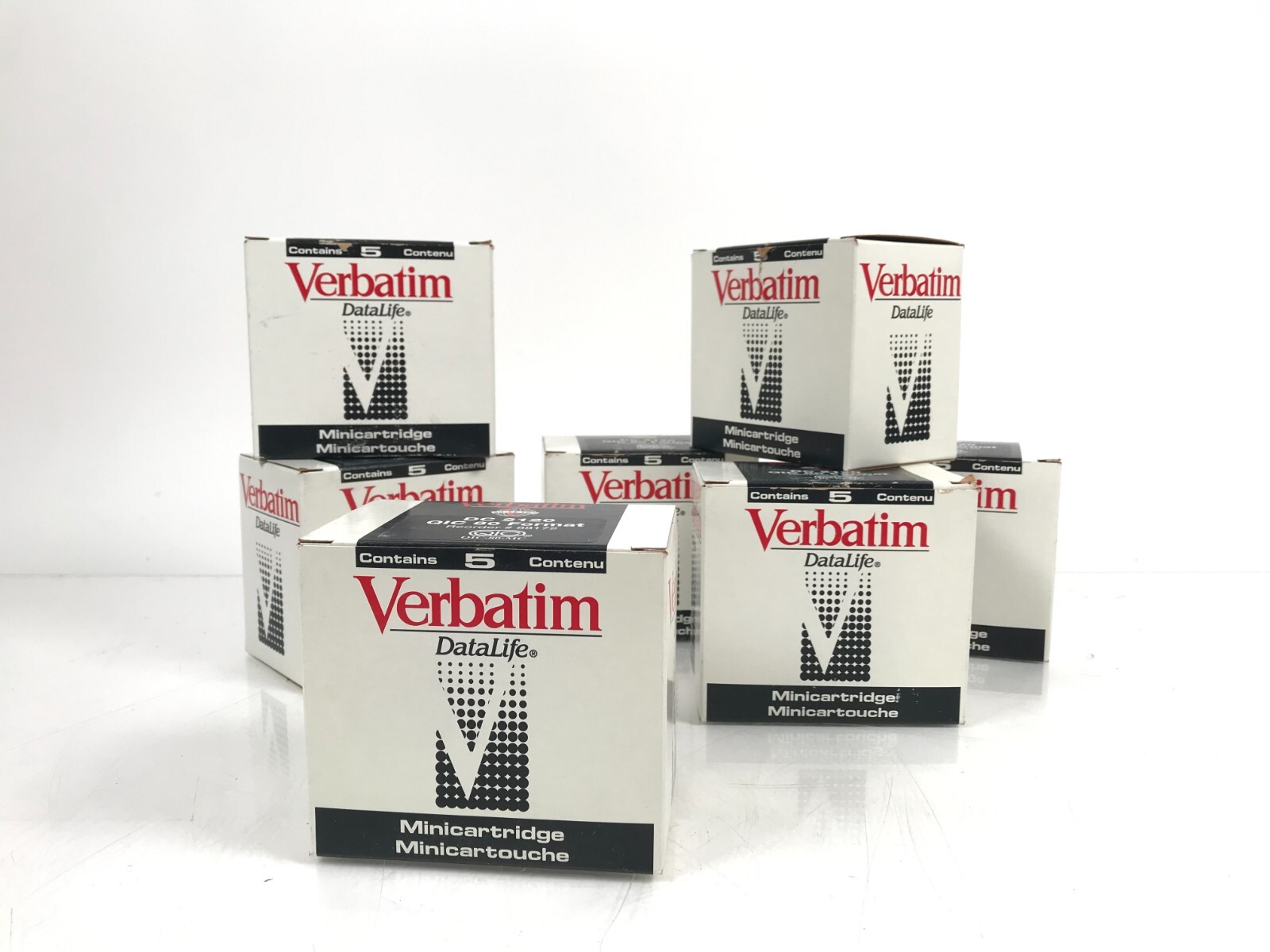 Verbatim Datalife  QIC-80 Minicartridge 5 Pack (Lot of 7)