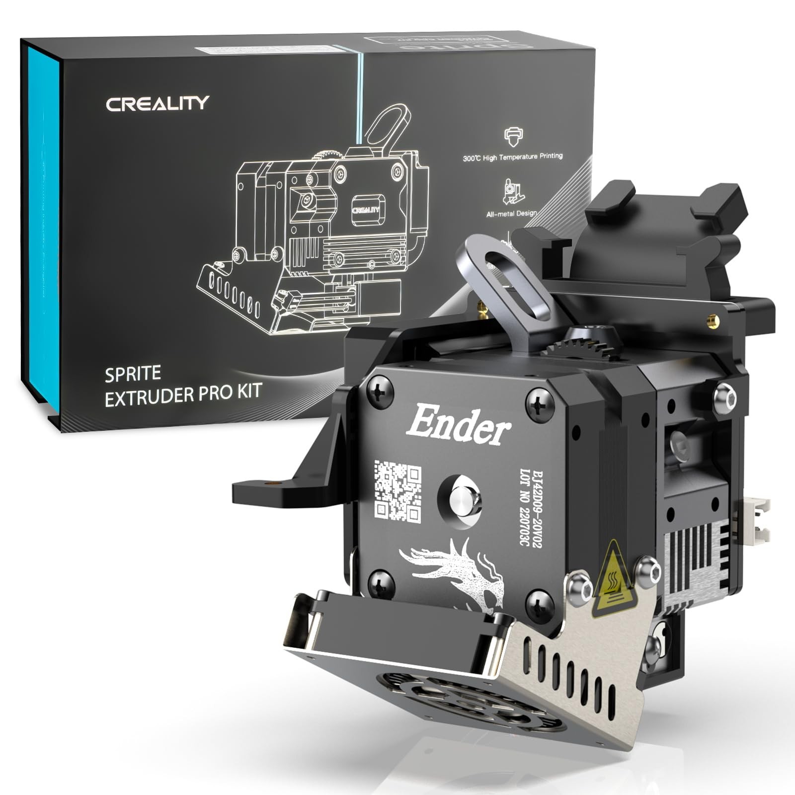 Official CREALITY New Sprite Extruder Pro Upgrade Kit, Direct Drive black