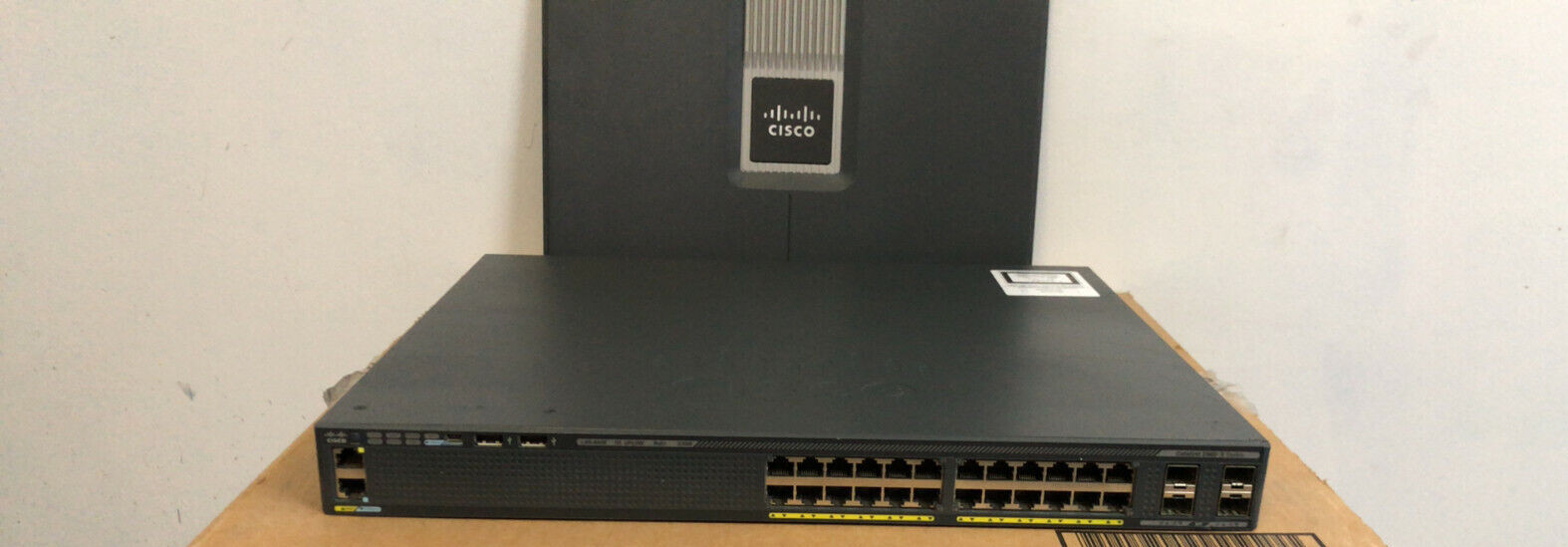CISCO WS-C2960X-24PS-L 24-Port Gigabit PoE+ Switch TESTED ios-15.2 2960X-24PS-L