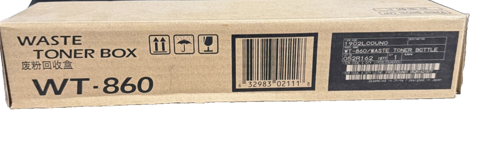 Genuine Kyocera WT-860 (1902LC0UN0) Waste Toner Container–New