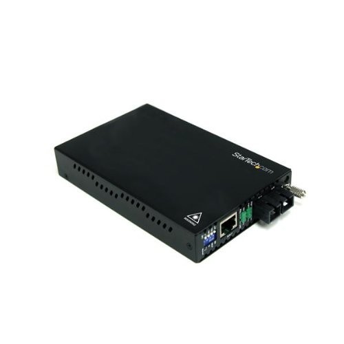 StarTech 10/100 Mbps Single Mode Fiber Media Converter SC 30 km - 10/100Base-TX