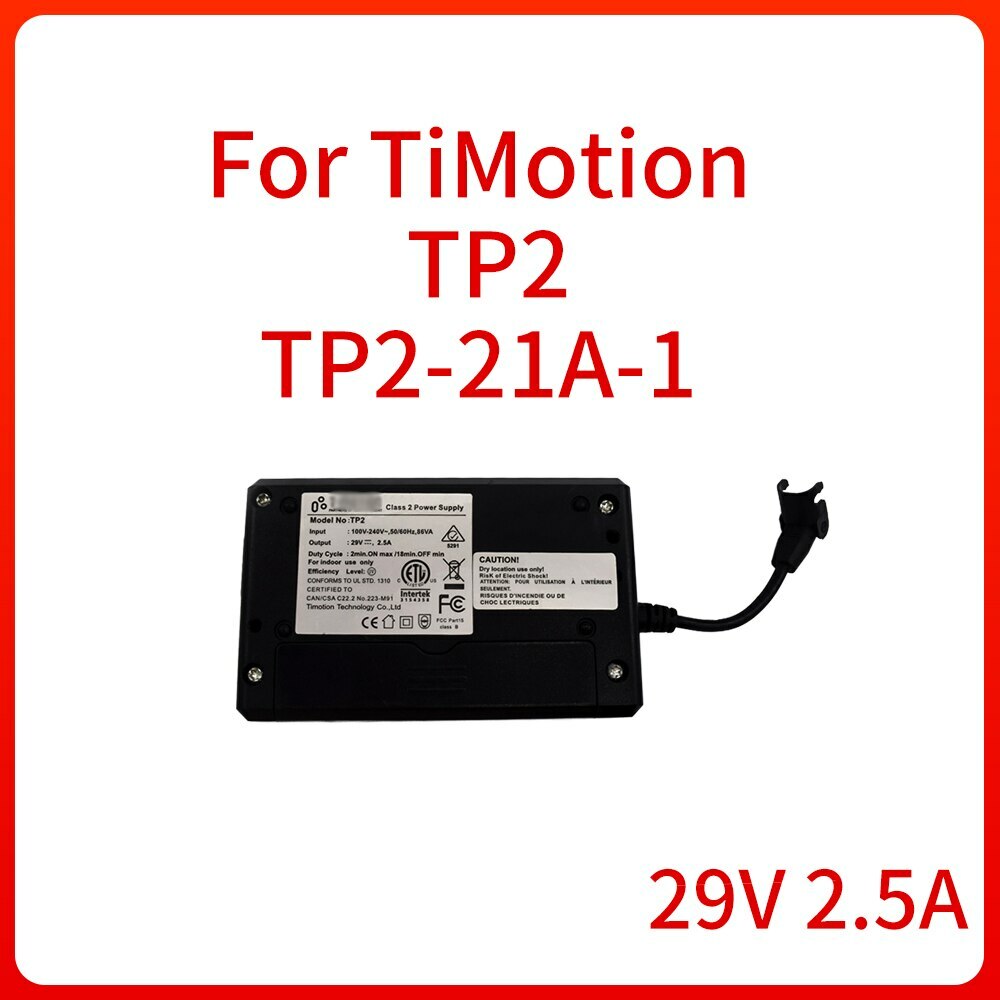 29V 2.5A TiMotion TP2 Power Supply Adapter Charger 2pin For TP2-21A-1 Original