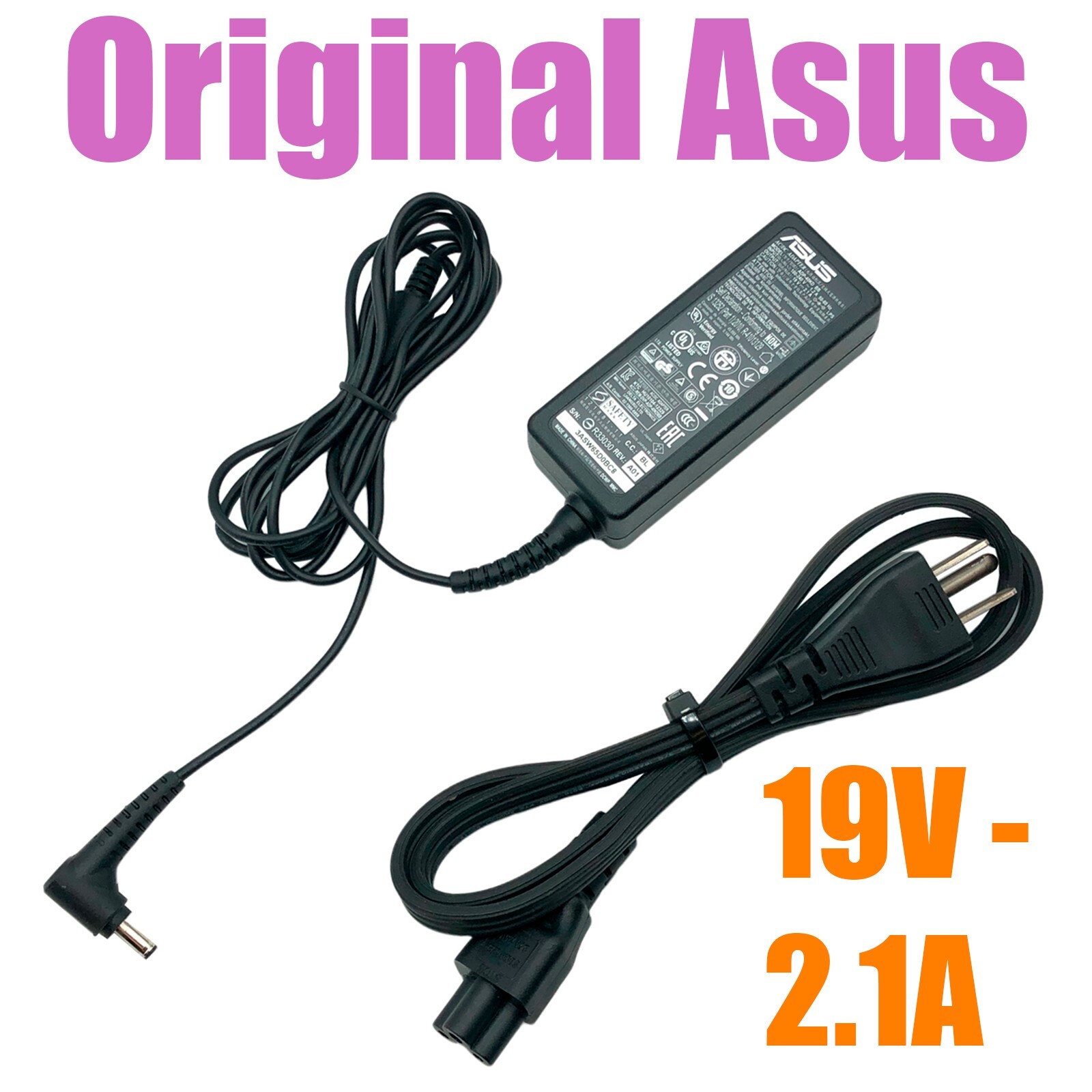 Open Box Original AC Adapter for Asus ZenBook Prime Series UX21A UX31A Laptop