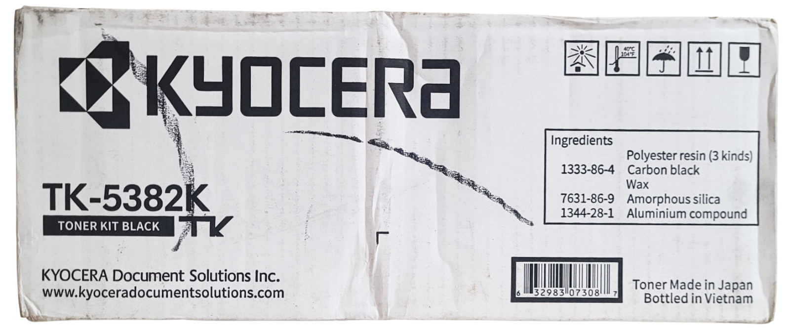 Kyocera TK-5382K TK5382K Black Toner Cartridge