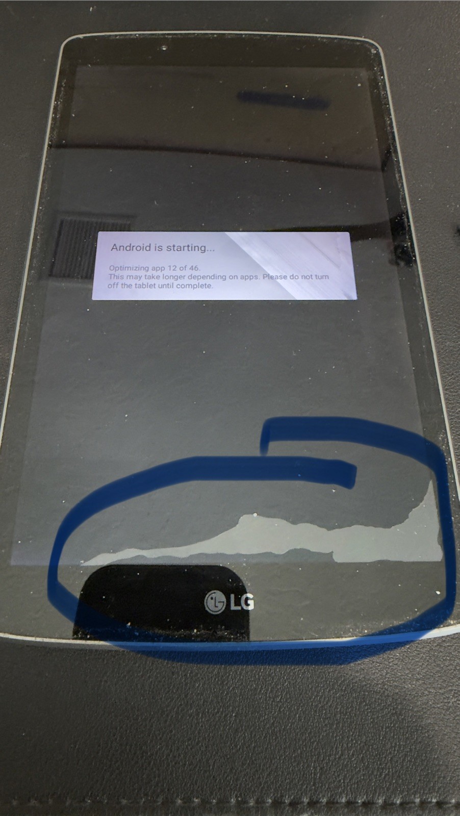 USED LG G Pad F 8.0, C Spire Only, 16 GB, Silver, Excellent