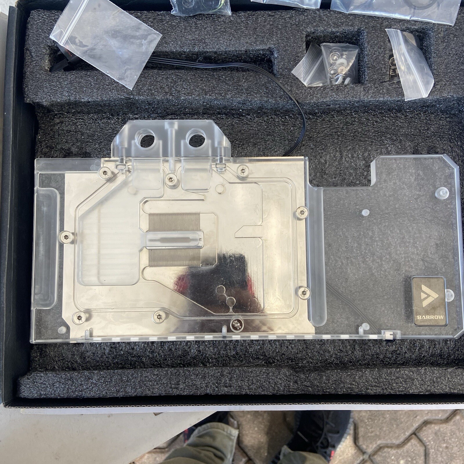 Barrow NVIDIA RTX 3080/3090, ASUS TUF AURORA LRC 2.0 RGB Graphics card cooler