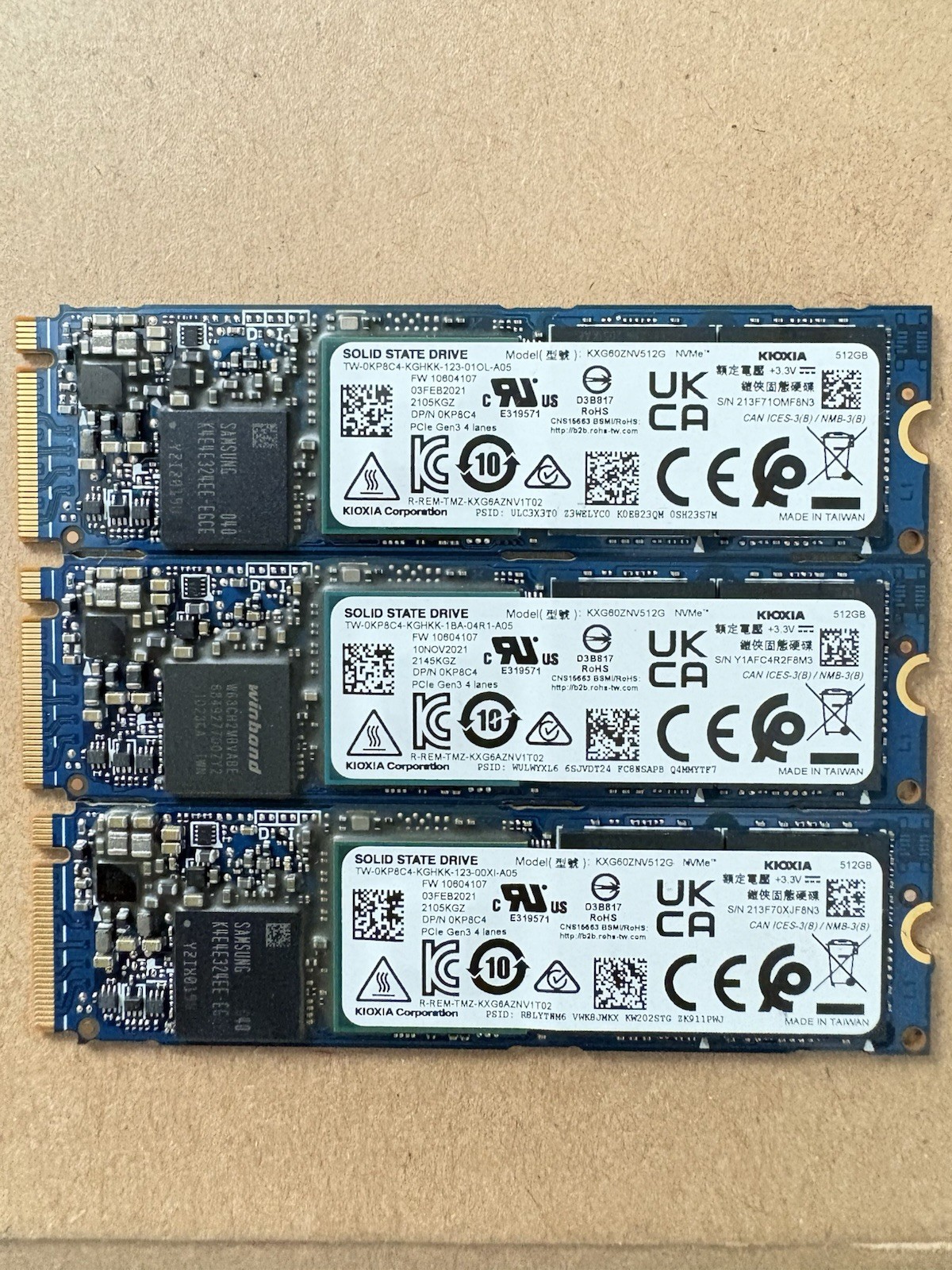 Toshiba XG6 512GB,Internal, M.2 (KXG60ZNV512G) Solid State Drive