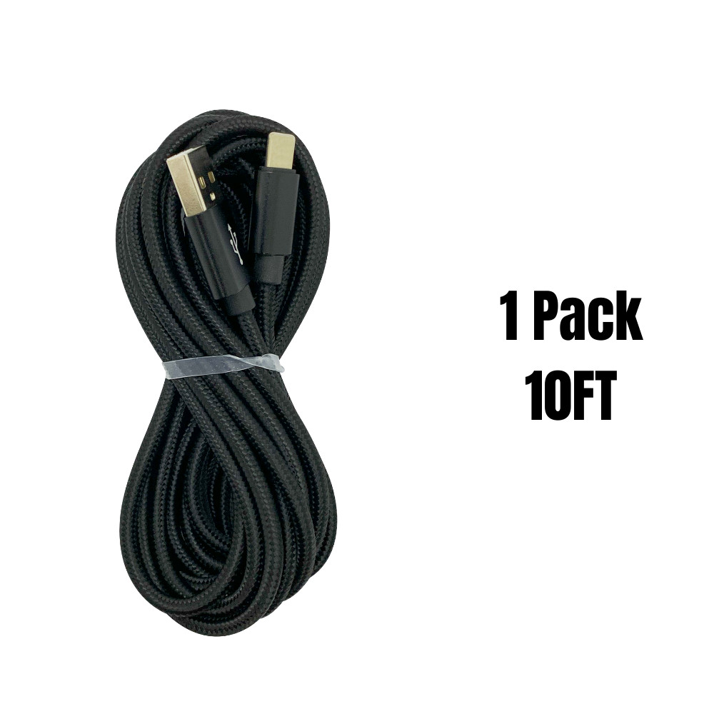 Braided USB Charging Cable For iPhone 14 13 11 12 XS X XR 8 7 6 SE Charger Cord