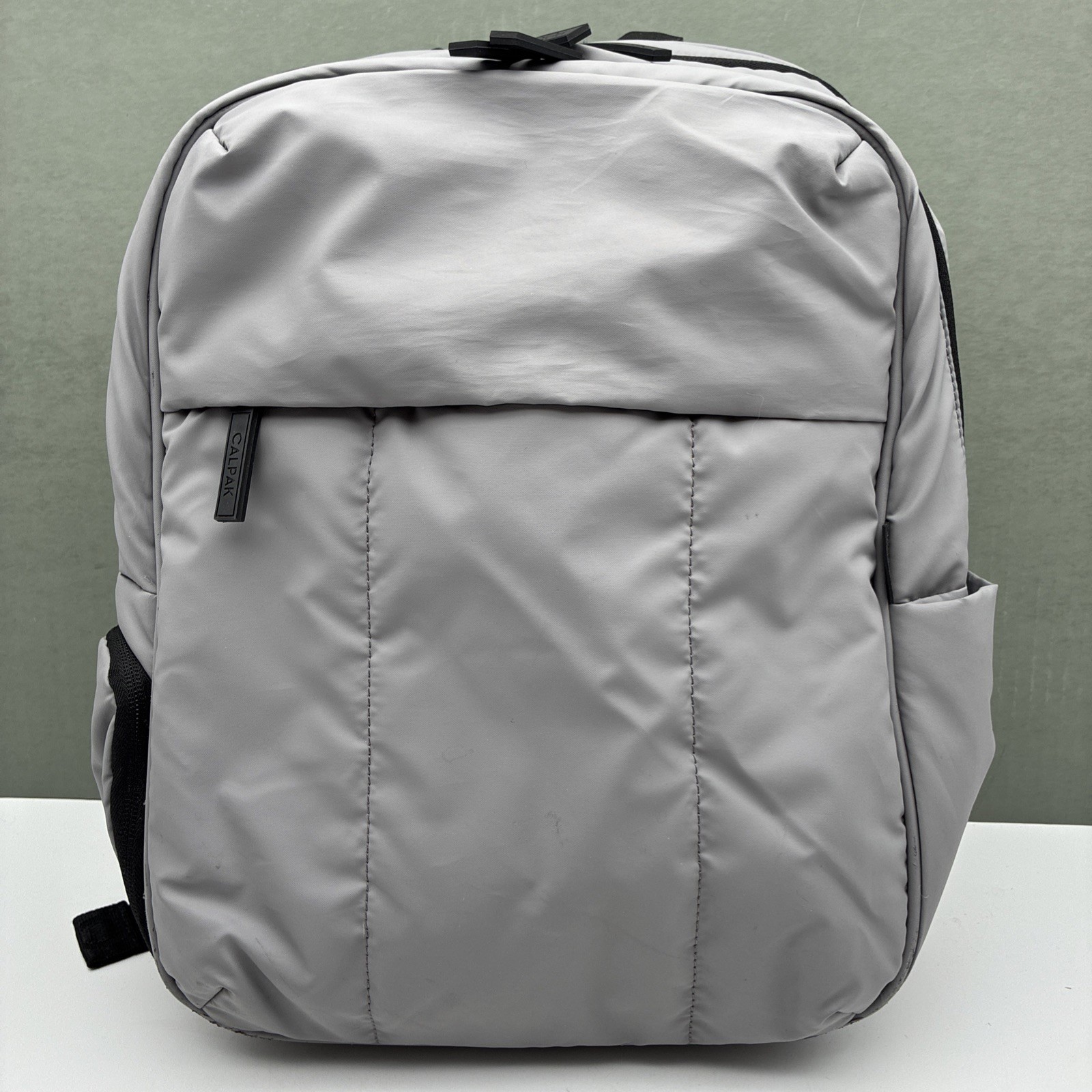 Calpak Luka 15 inch Laptop Backpack in Iron Gray