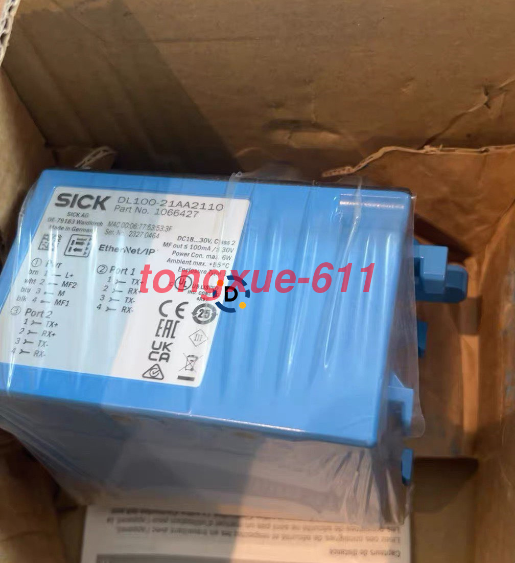New SICK DL100-21AA2110 Laser ranging sensorVia FedEx or DHL