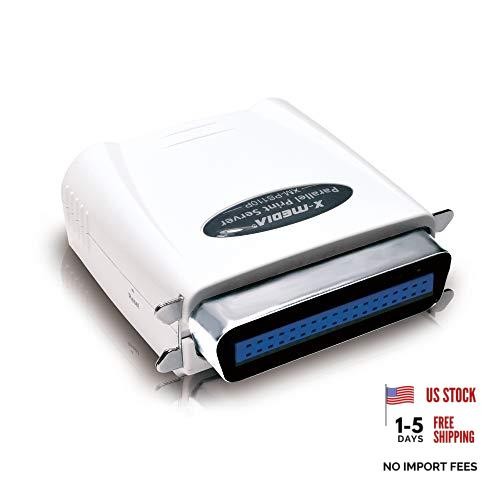 X-MEDIA XM-PS110P 1-Port 10/100Mbps Fast Ethernet Parallel Print Server |