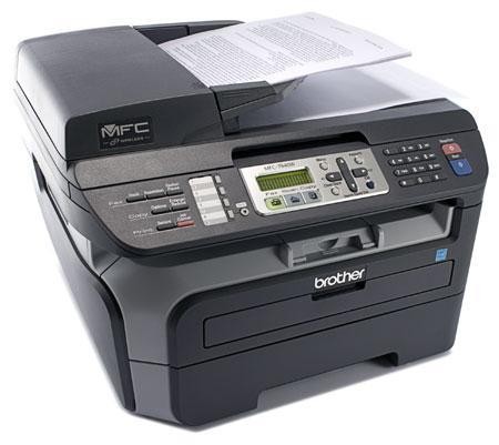 Brother MFC-7840W All-In-One Laser Printer w TONER/DRUM Pg 12K