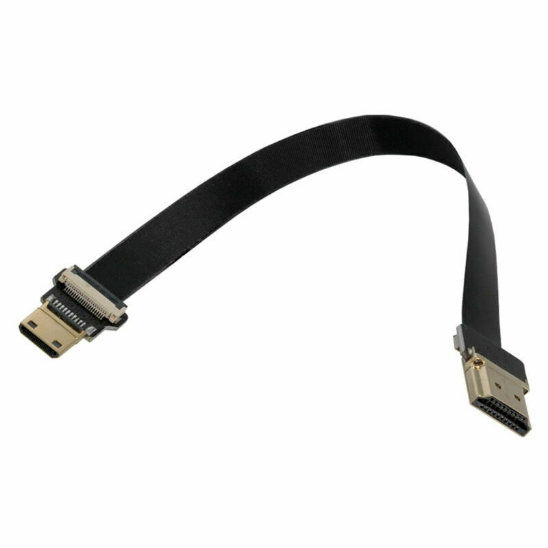 1080P CYFPV Mini HDMI Male to HDTV Male FPC Flat Cable for FPV HDTV Photography