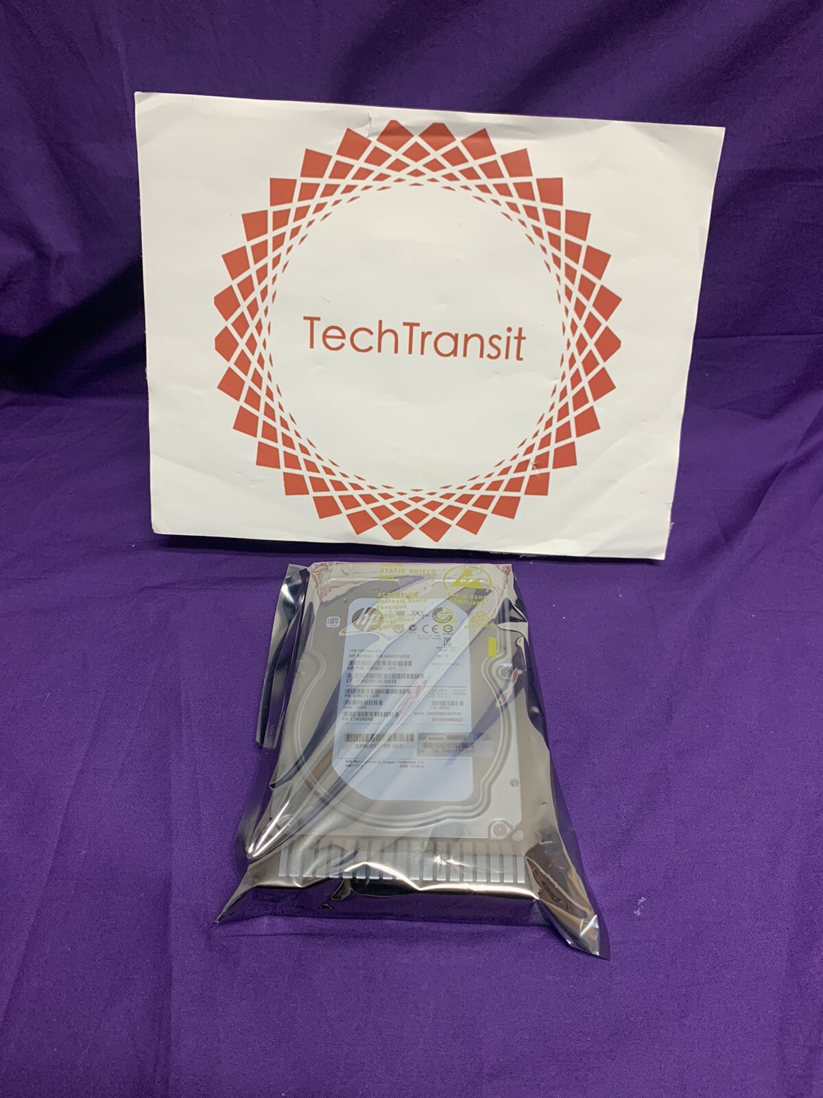HP MB1000FCWDE 695507-001 1TB 7.2K 6G 3.5" SAS SC Hard Drive G8 
