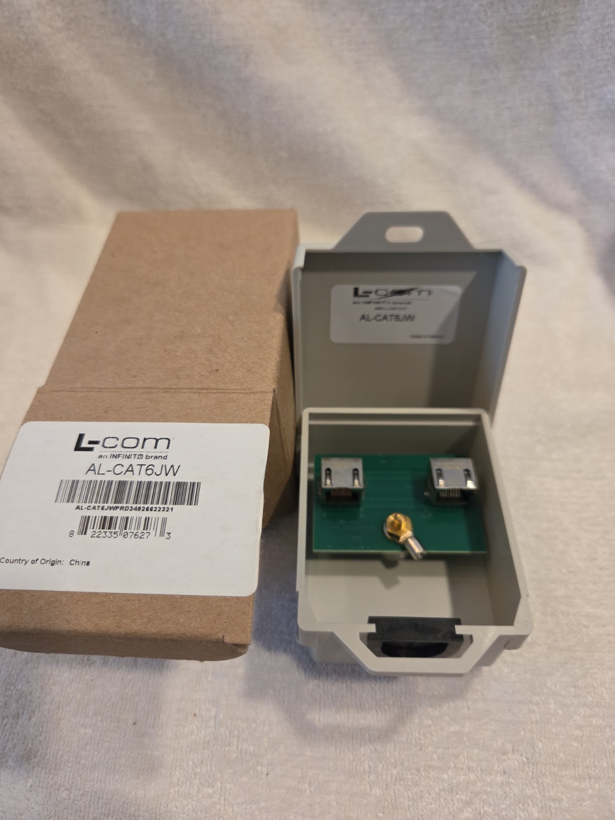 L-COM, AL-CAT6JW, Outdoor Lightening Protectot, NEW