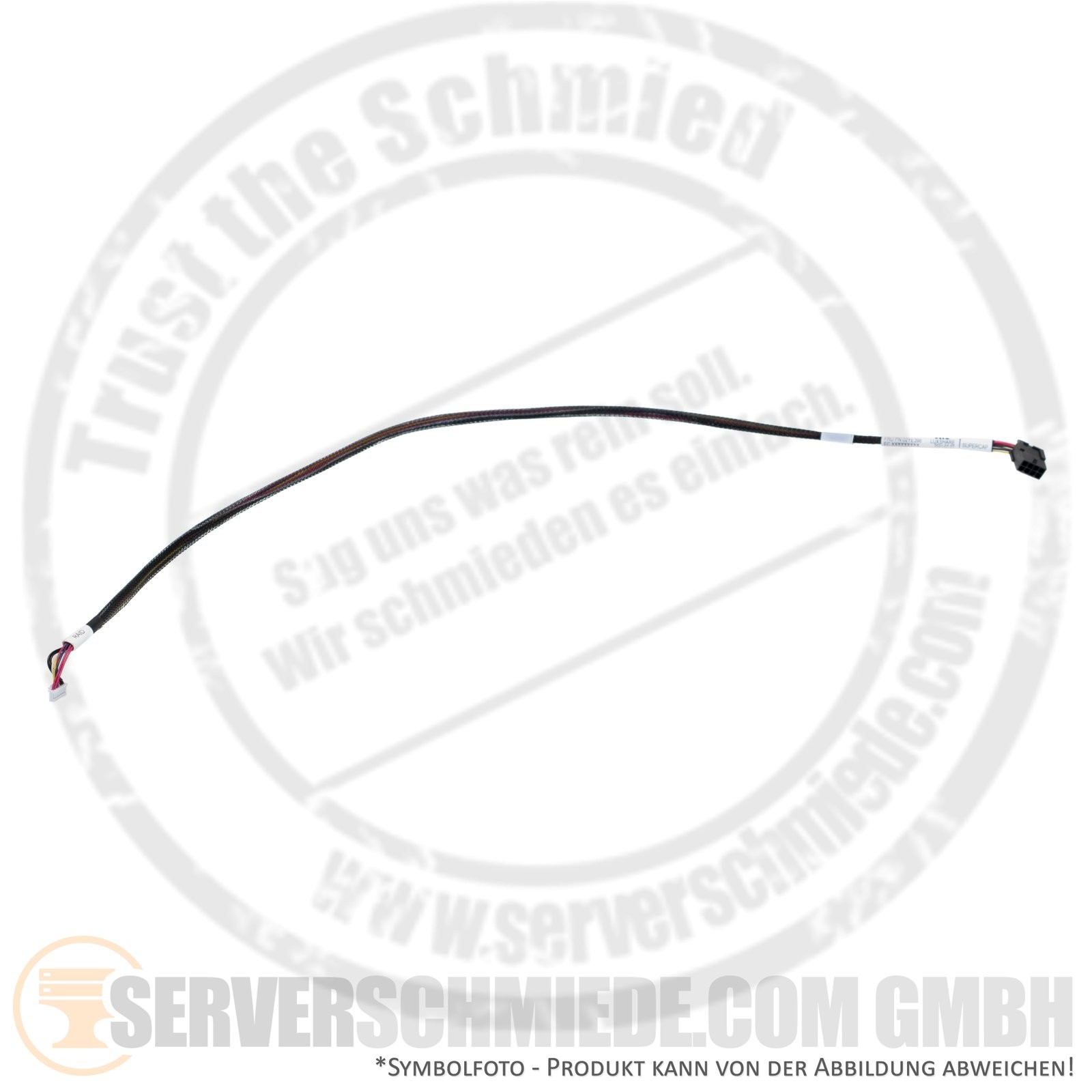 IBM Lenovo 54cm Battery BBU capacitor cable 1x 9-pin to 1x 8-pin SR645 02YE398