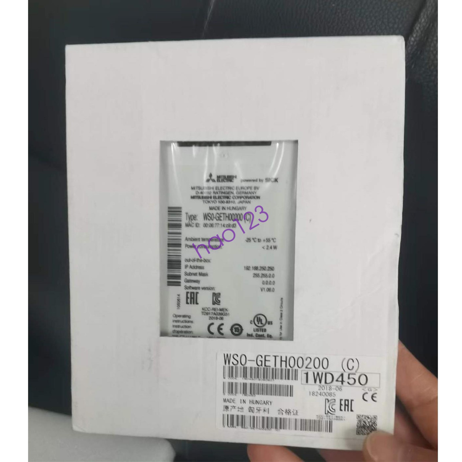 1PC New Mitsubishi WS0-GETH00200 WS0-GETH00200 safety relay DHL/FedEx